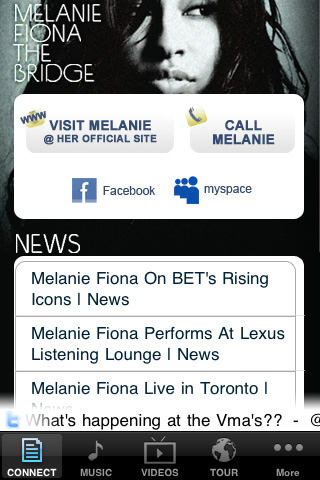 Melanie Fiona free app screenshot 2