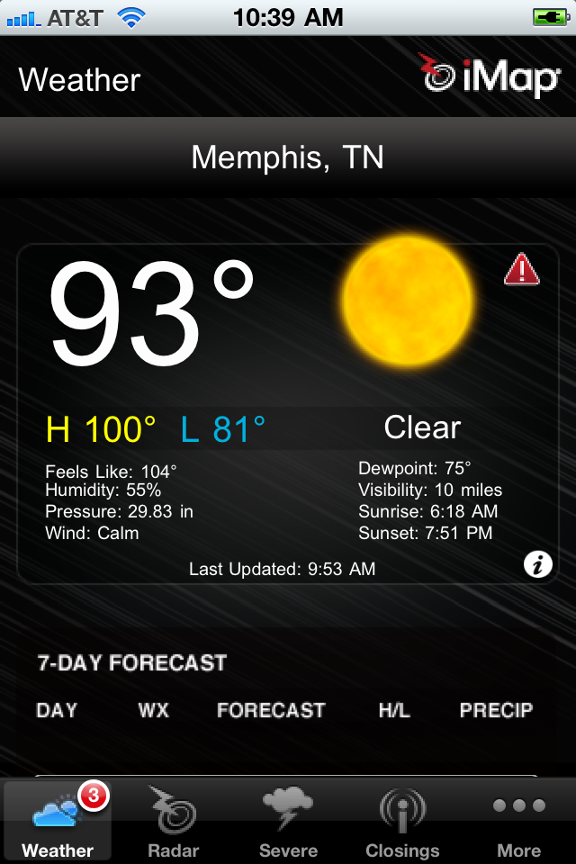 Memphis Severe Weather WREG WX App for Free iphone/ipad/ipod touch