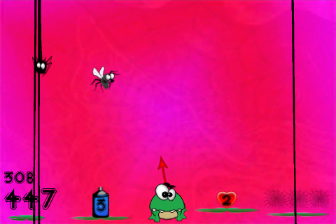 Frog vs Insects free app screenshot 3