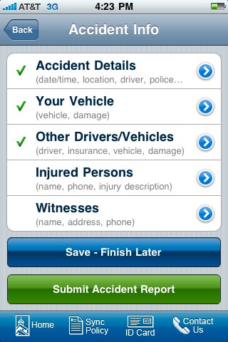 Erie Insurance Mobile free app screenshot 1