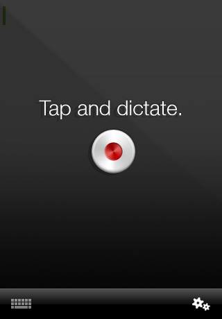 Dragon Dictation free app screenshot 1