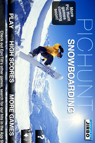 PicHunt Snowboarding free app screenshot 1