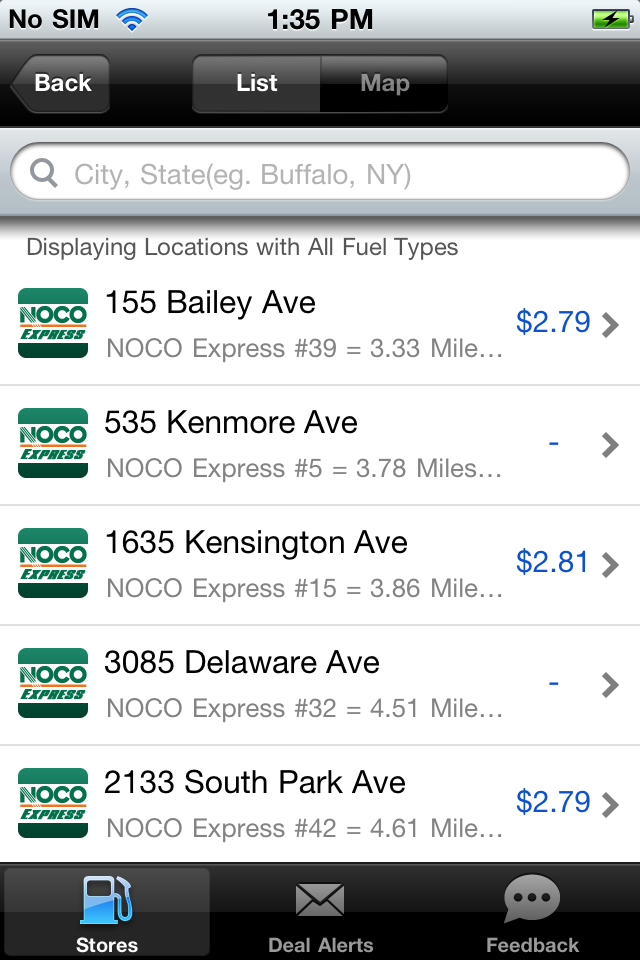 NOCO Express Store Finder free app screenshot 3