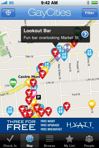 GayCities - Your Gay City Guide free app screenshot 1