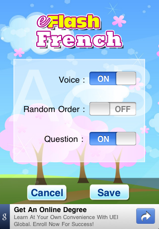 French Baby Flash Cards + FREE French Tutor for Toddler & Preschool Kids free app screenshot 3