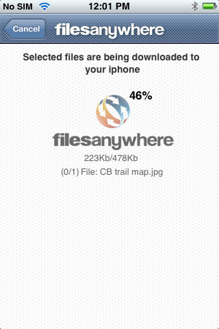 FilesAnywhere free app screenshot 3