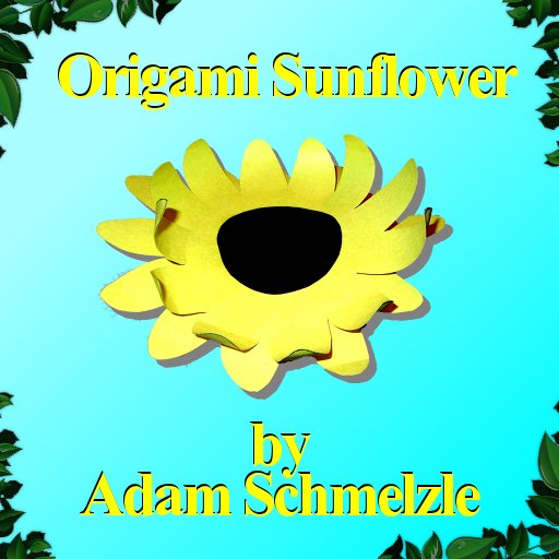 free Origami Sunflower iphone app