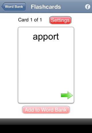 Learn French Vocabulary - Free WordPower free app screenshot 3