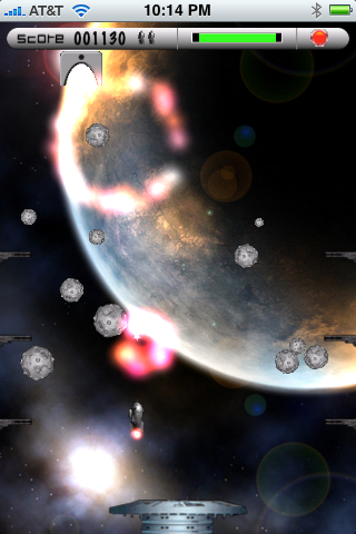 Meteor Mission III free app screenshot 2