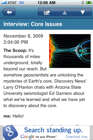 Discovery News free app screenshot 2