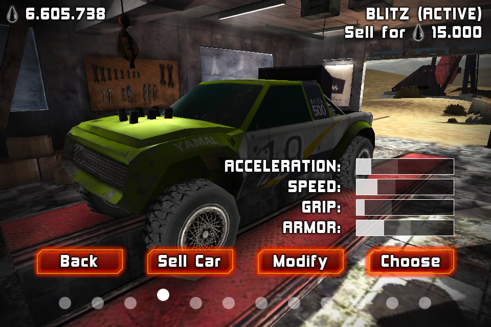 Uber Racer 3D - Sandstorm free app screenshot 4