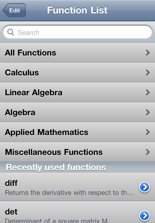 Free Graphing Symbolic Calculator - PocketCAS lite free app screenshot 3