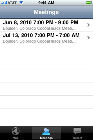 CocoaHeads Boulder free app screenshot 2