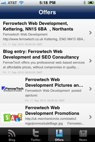 London Web Development free app screenshot 3