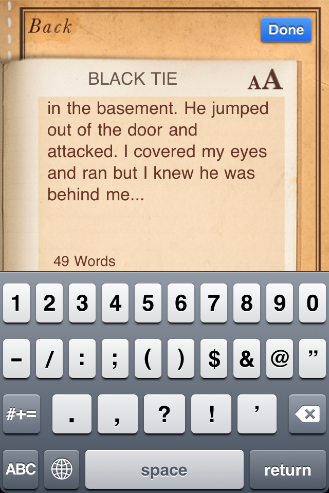 99 Words - A Tandem Story App free app screenshot 4