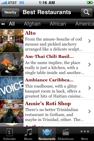 Village Voice free app screenshot 3