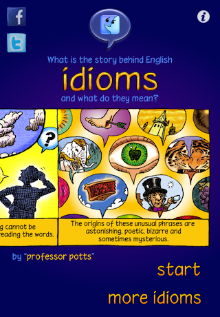 English Idioms Illustrated free app screenshot 1