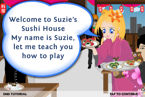 Suzie's Sushi House Lite free app screenshot 3