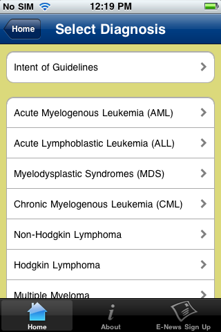Transplant (HCT) Guidelines free app screenshot 2