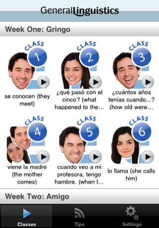 Learn Spanish Levels I & II with Bueno, entonces... free app screenshot 1