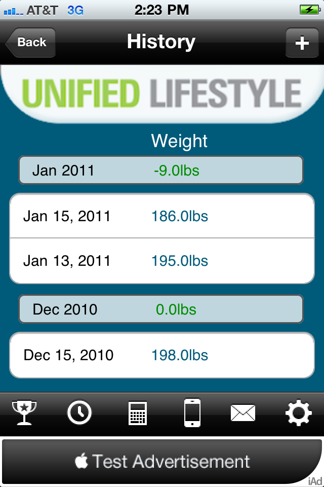 Weight Tracker free app screenshot 4