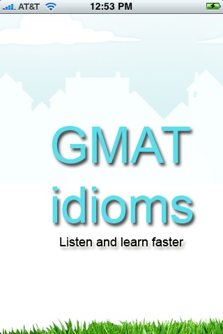 GMAT Idioms free app screenshot 1