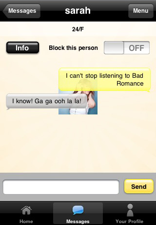 SongChat - Instant Music Chat! free app screenshot 2