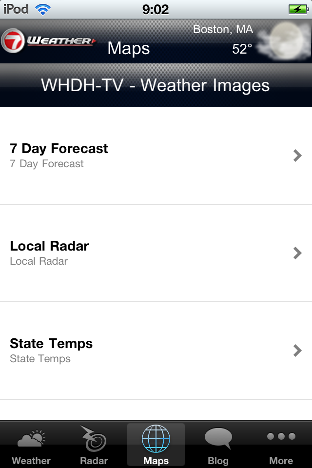 WHDH - 7 Weather Boston free app screenshot 3