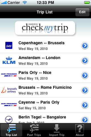 CheckMyTrip Mobile Companion free app screenshot 1