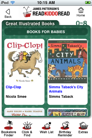 Kids' Book Finder free app screenshot 4