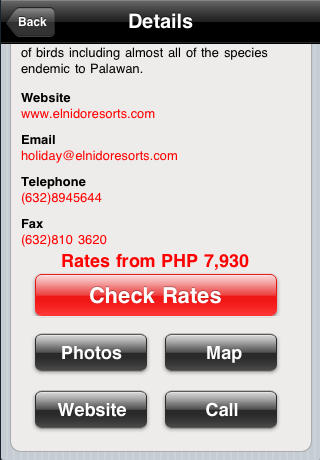 MyTravelPhilippines.com free app screenshot 4