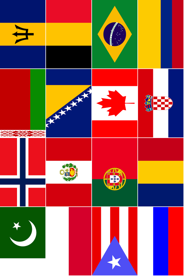 Banderas del Mundo (HD - Retina Display) free app screenshot 4