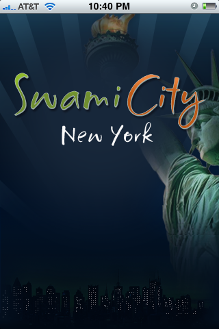 SwamiCity New York free app screenshot 1