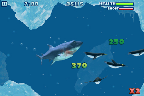 Hungry Shark - Part 1 free app screenshot 2