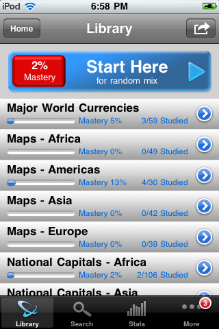 World Geography Crash Course, by Brainscape free app screenshot 2