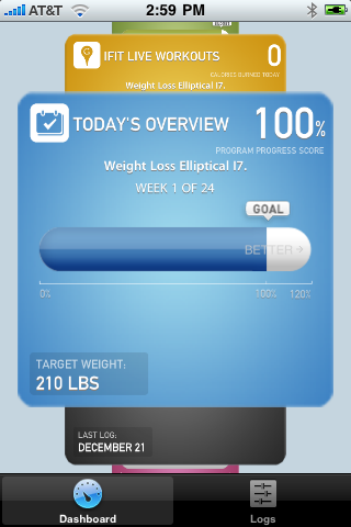 iFit free app screenshot 1