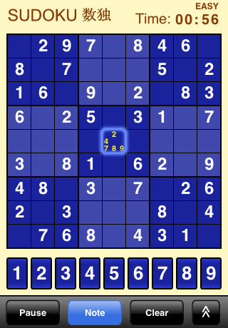 Sudoku (Free) free app screenshot 1