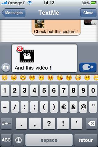 Text Me! - Free SMS & MMS like Messenger free app screenshot 4