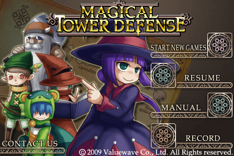 MAGICAL TOWER DEFENSE LITE free app screenshot 1