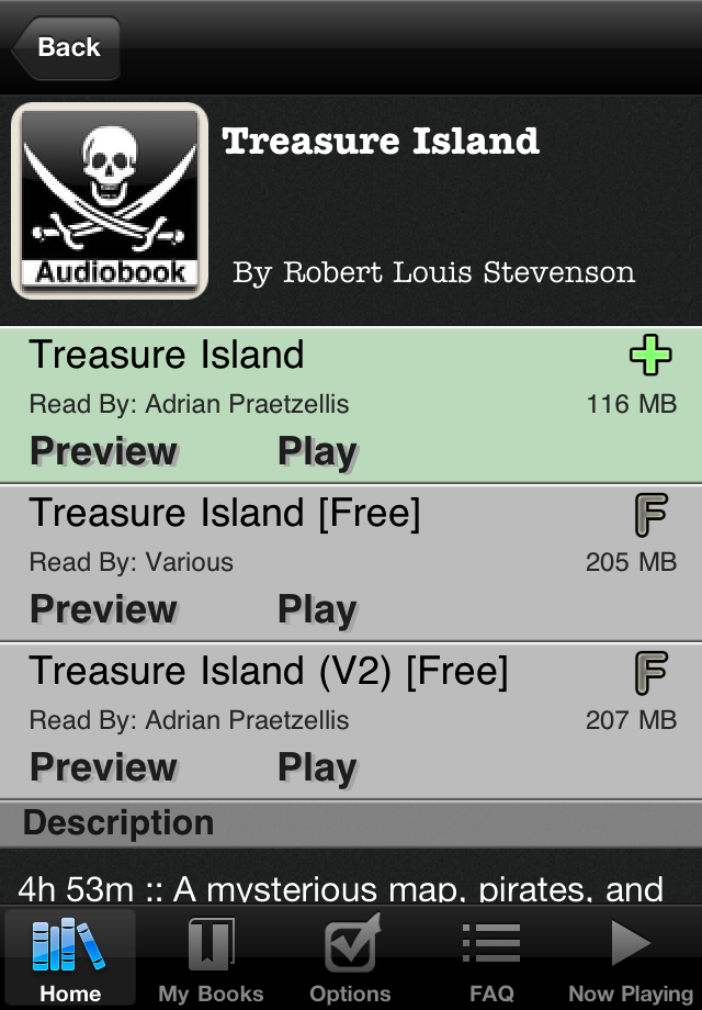 Audiobooks free app screenshot 2