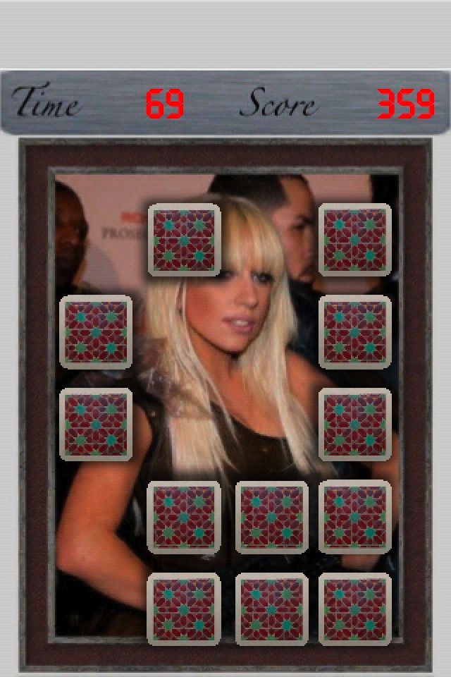 Pop Star Concentration free app screenshot 2