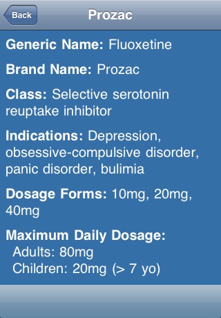 Psych Drugs free app screenshot 2