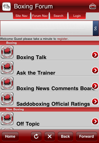 Saddo Boxing free app screenshot 2