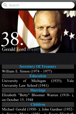 US Presidents V1 free app screenshot 2