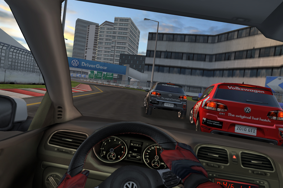 Real Racing GTI free app screenshot 1