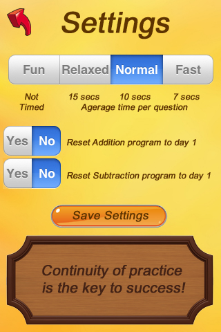 A+ Math Program FREE - Addition and Subtraction Success free app screenshot 3