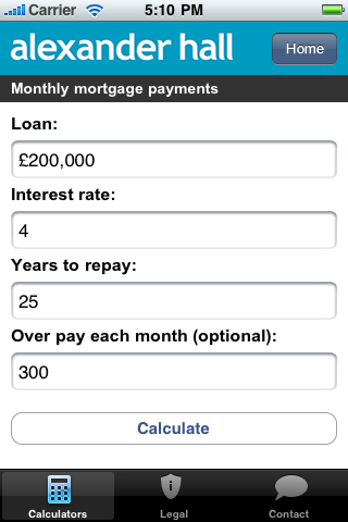UK Mortgage Calculators free app screenshot 4