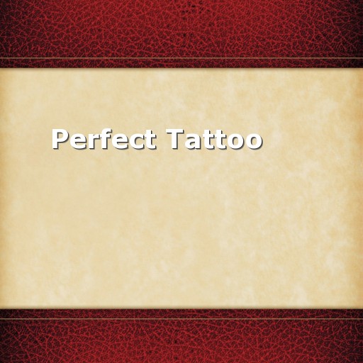 Tired of not managing to find the perfect Tattoo Ever wanted to 