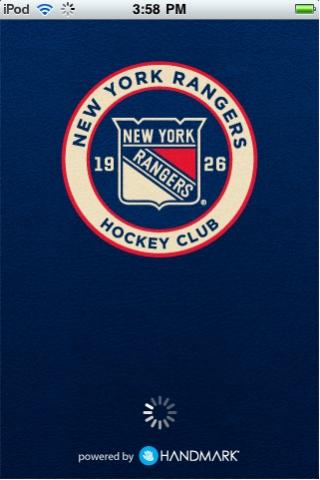 Official New York Rangers free app screenshot 1