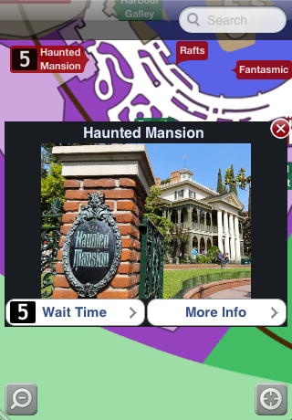 Disneyland Maps Free free app screenshot 2